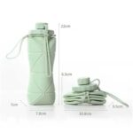 Gourdes pliable en silicone alimentaire 600 ml – Image 3