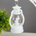 Lanterne en plastique Blancs -PM – Image 4