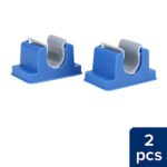 Lot de 2 support en plastique pour balai et serpillère – Image 2