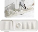 Tapis plateau en silicone Robinet D'évier Cuisine