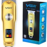 Tondeuse à Cheveux Electrique Professionnel VGR V-290 Gold