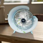 Ventilateur portable avec lumière ambiante