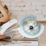 Ventilateur portable avec lumière ambiante – Image 3