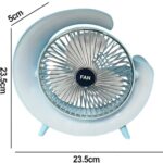 Ventilateur portable avec lumière ambiante – Image 2