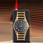 Briquet à flamme réglable avec horloge – Image 6