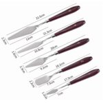 Ensemble de 5 spatule à crème pour gâteau – Image 4