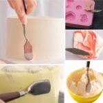 Ensemble de 5 spatule à crème pour gâteau – Image 3