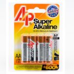 Lot 4 Piles AA  LR6-4.1,5V super Alcaline+600%