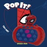 Jouet électronique Pop it spider man 999 niveaux