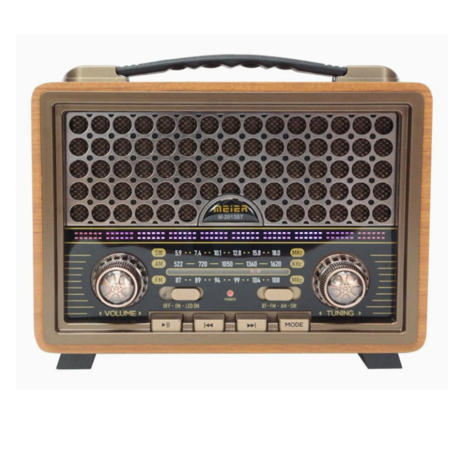 radio-meyer-ancienne-modele-m-2013-Carte-TF-MP3-Lecteur-Haut-parleur-Rechargeableen-ligne-tunisie-promodeal-marron Radio Meier ancien modèle M-2013 – Image 1