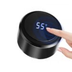 Thermos Isotherme avec Afficheur de température rose écossais – Image 2