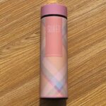 Thermos Isotherme avec Afficheur de température rose écossais – Image 5