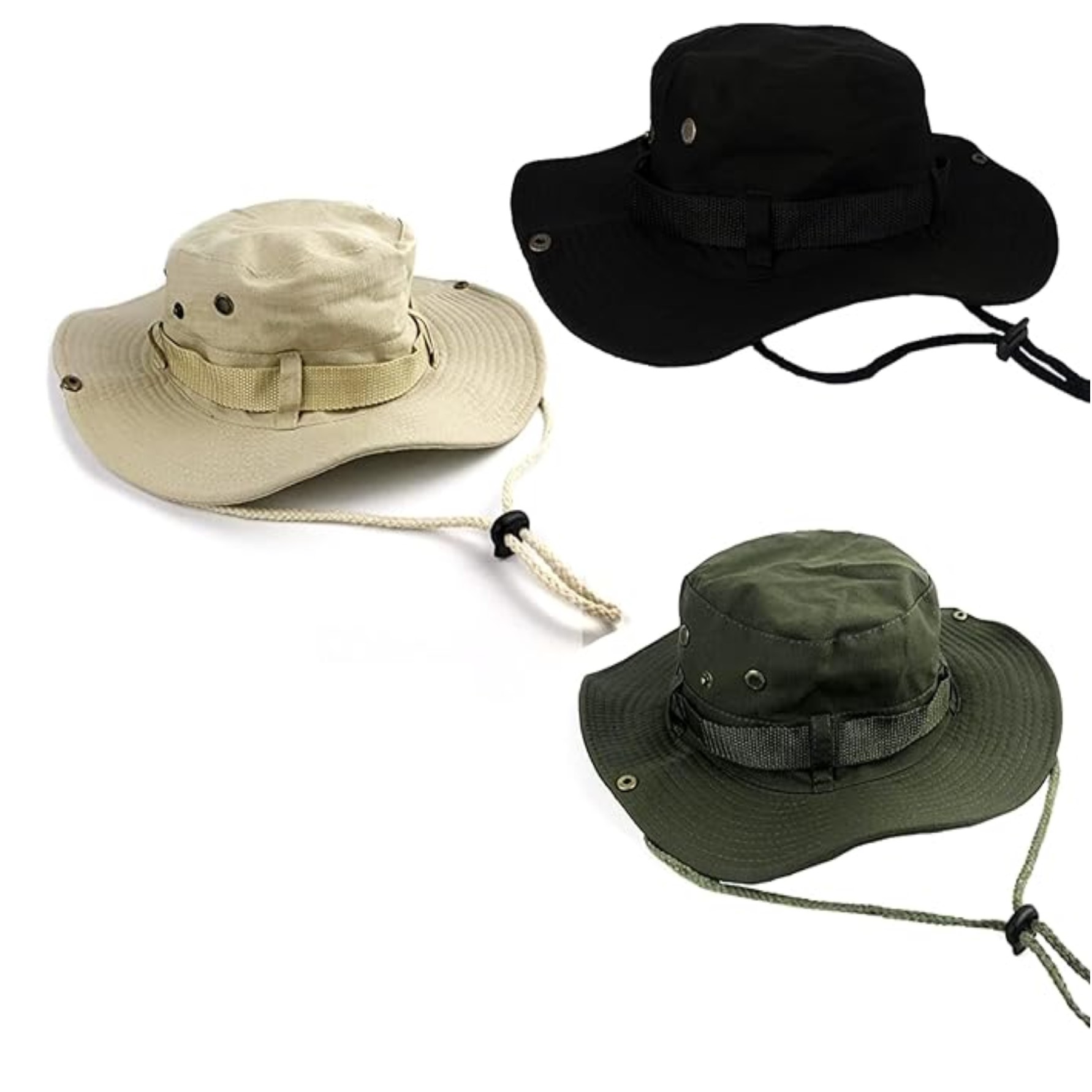 Chapeaux-pêche-large-bord-protection-UV-coupe-vent-homme-femme-promodeal-tunisie-6 Chapeau de randonnée pêcheur PM – Image 1