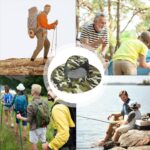 Chapeau de randonnée respirants en maille Militaire – Image 2
