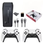 Console de jeux vidéo 4K Ultra HD avec manettes sans fil