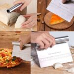 Grattoir à pâte et à pain en acier inoxydable – Image 7