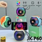 Enceinte Bluetooth portable JK-P60 avec lumières LED RVB – Image 3