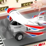 Avion jouet à manivelle pour enfant – Image 6