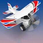 Avion jouet à manivelle pour enfant – Image 4