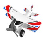 Avion jouet à manivelle pour enfant – Image 8