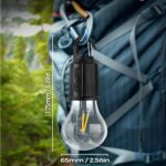 Lampe de camping rond  rechargeable avec 3 modes d'éclairage – Image 7