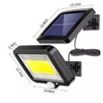 Lampes Solaires avec Détecteur de Mouvement et câble de 5 mètre – Image 4