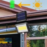 Lampes Solaires avec Détecteur de Mouvement et câble de 5 mètre – Image 5