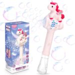 Machine à bulles licorne pour enfants avec lumière LED – Image 5