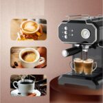 Machine à café Expresso Cappuccino Latté Florence AG-1309A – Image 5