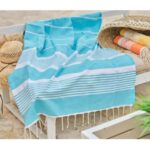 Fouta drap de plage grand taille – Image 2