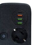 Rallonge Multiprise avec 3USB, 2 Prises,1 type C – Image 5
