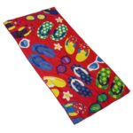 Serviette de plage Rouge – Image 2