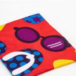 Serviette de plage Rouge – Image 6