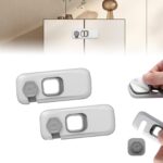 Lot de 2 verrous de sécurité des armoires et tiroirs  pour enfants