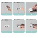 Lot de 2 verrous de sécurité des armoires et tiroirs  pour enfants – Image 6