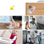 Lot de 2 verrous de sécurité des armoires et tiroirs  pour enfants – Image 10