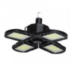 Lampe solaire rechargeable à 4 lampes XF-702