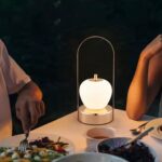 Lampe de table LED en forme pomme portable et rechargeable – Image 10