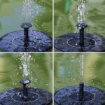 Pompe de fontaine flottante avec panneau solaire – Image 4