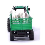 Tracteur avec chariot à 3 animaux réalistes pour enfant – Image 6